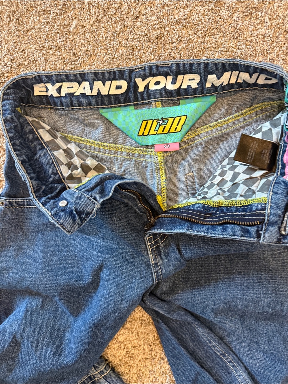 aLab Mega Rave jeans size 0 - Picture 7 of 8